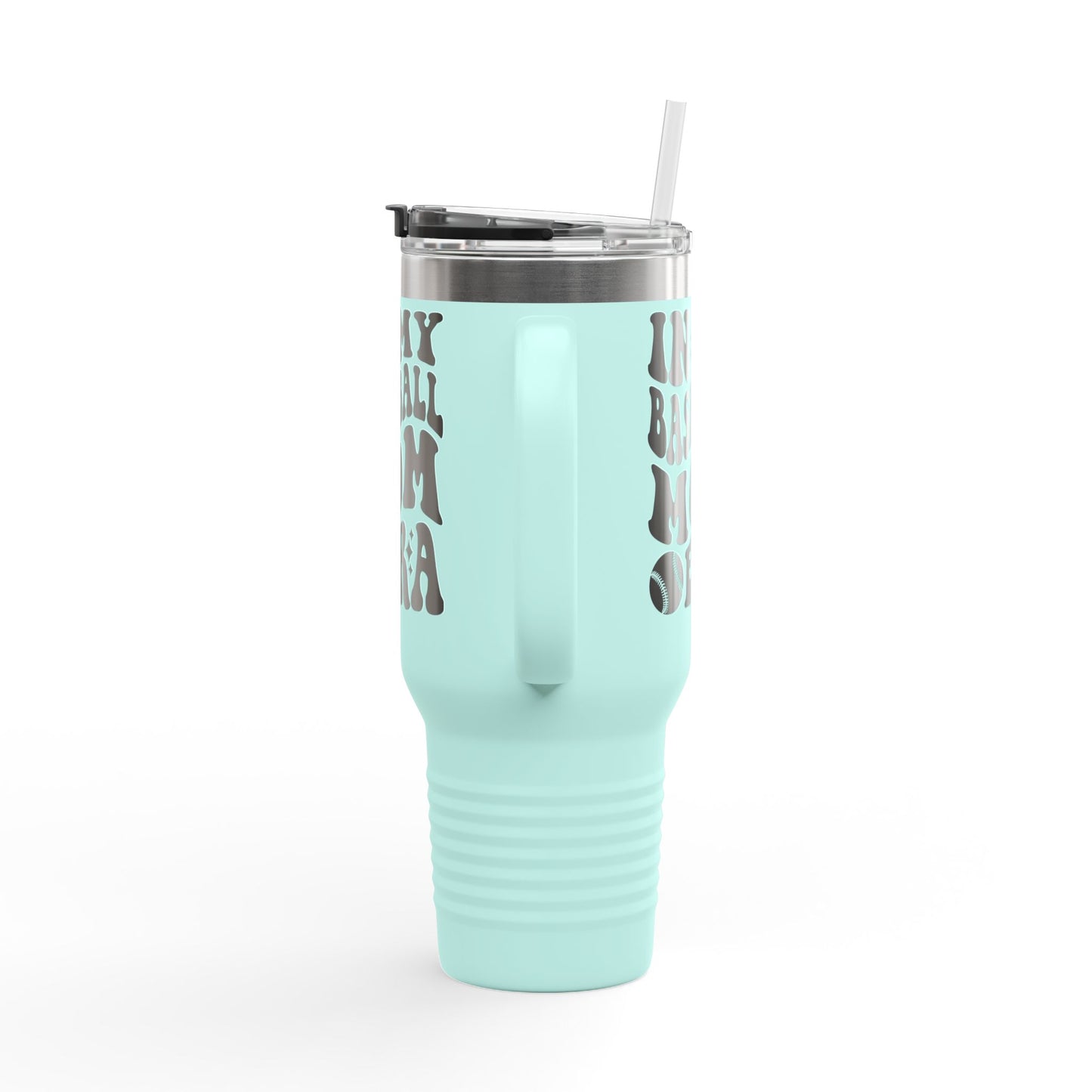 Baseball Mom Era Insulated Travel Mug - 40oz