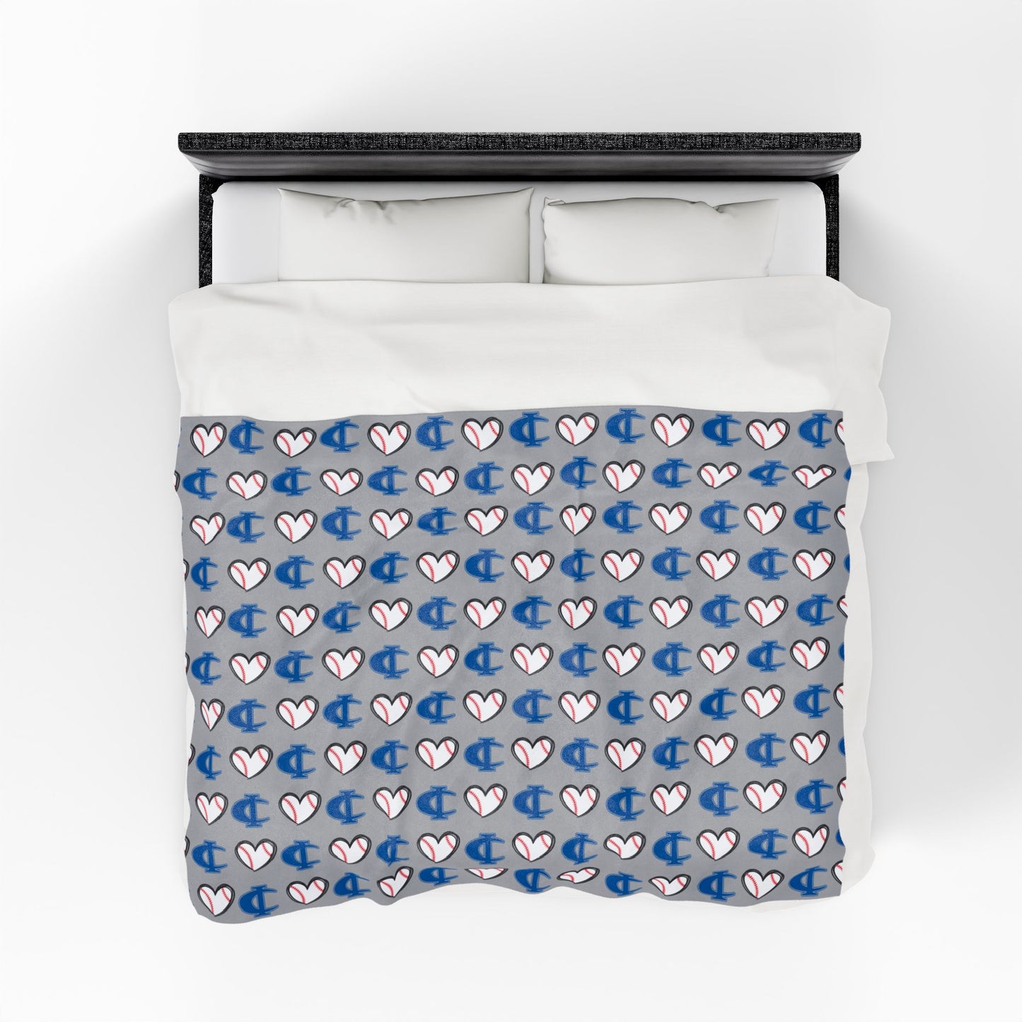 Cambridge-Isanti Bluejackets BASEBALL ~ Velveteen Plush Blanket