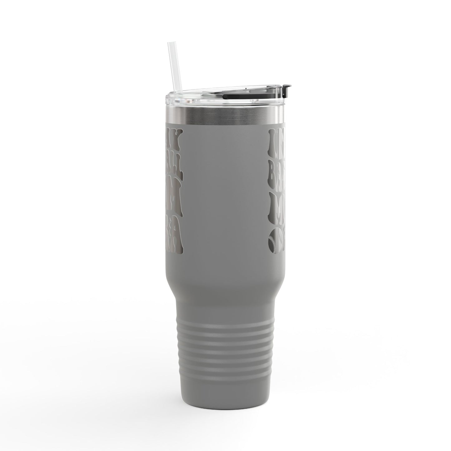 Baseball Mom Era Insulated Travel Mug - 40oz