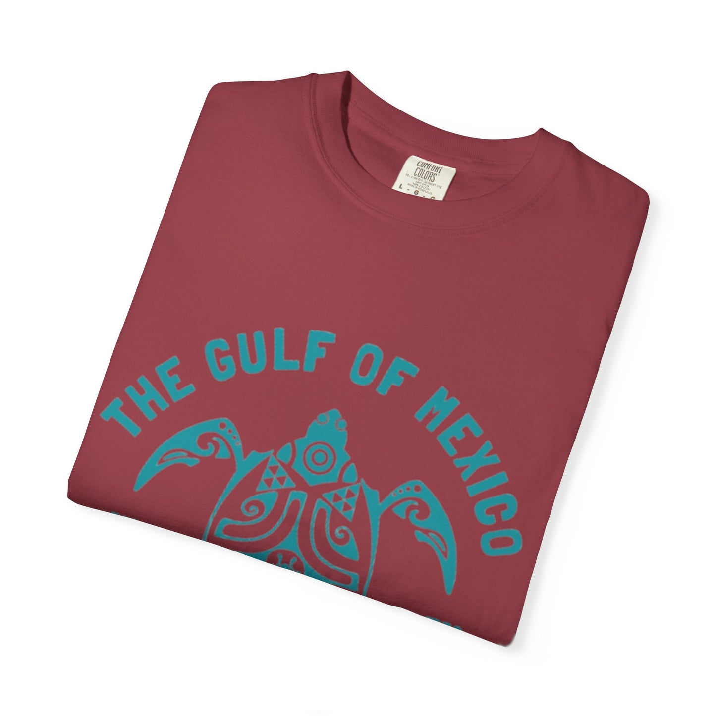Gulf of Mexico Graphic T-Shirt (Teal Text)