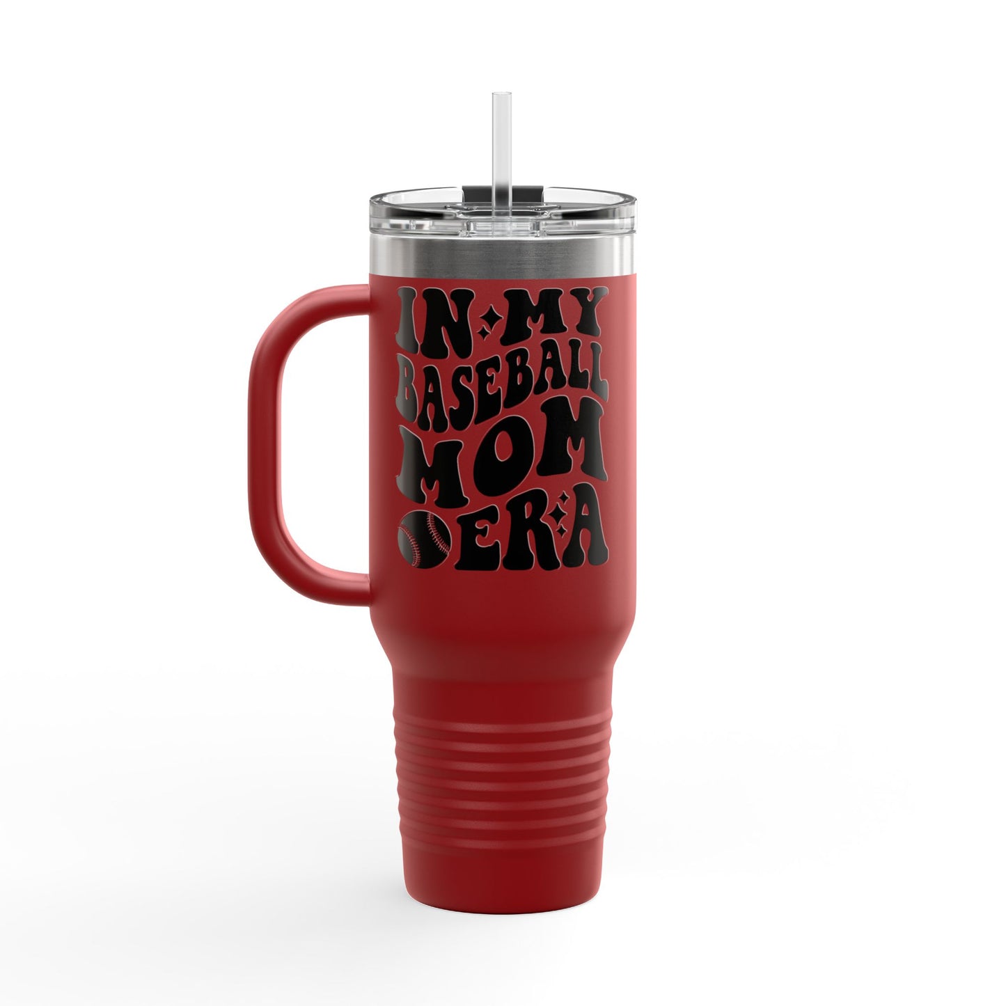 Baseball Mom Era Insulated Travel Mug - 40oz