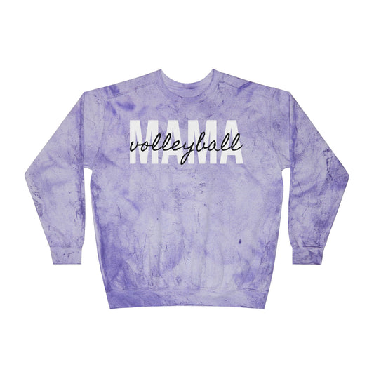 Volleyball Mama Tie Dye Sweatshirt