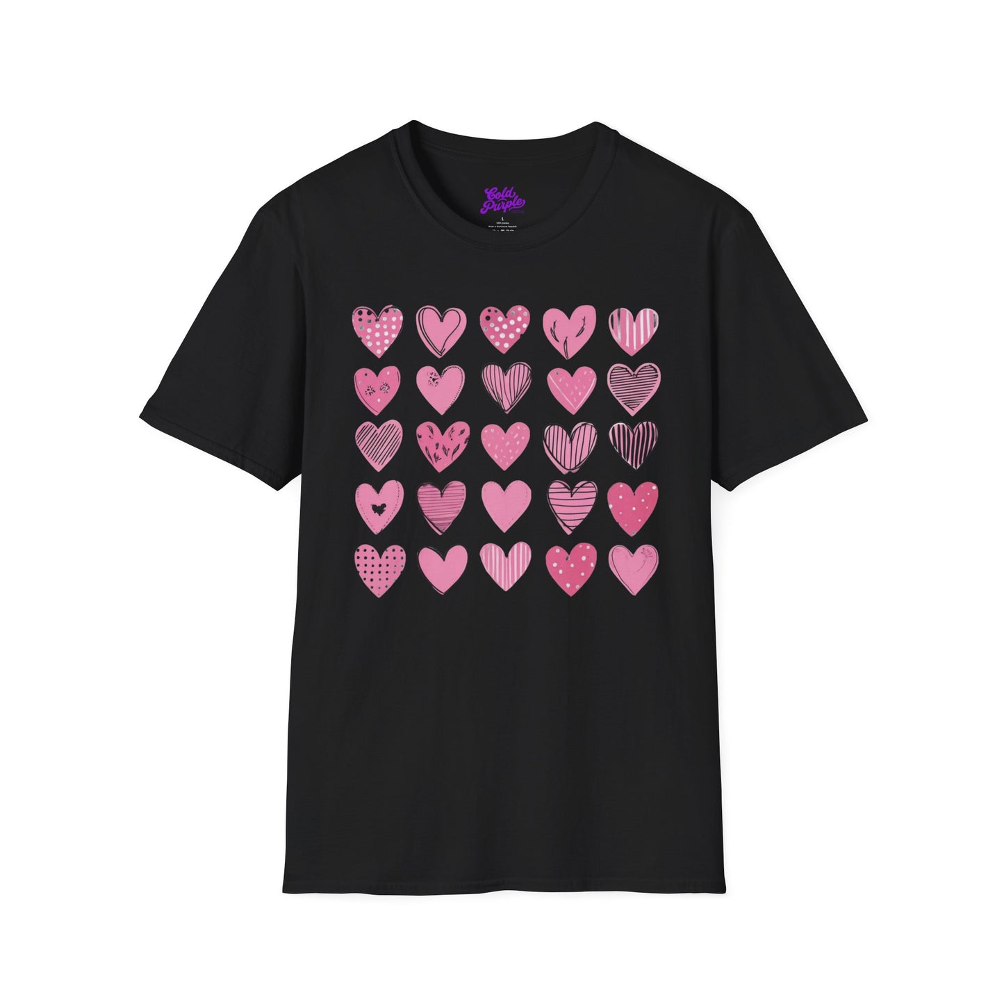 Hearts - Unisex Softstyle T-Shirt