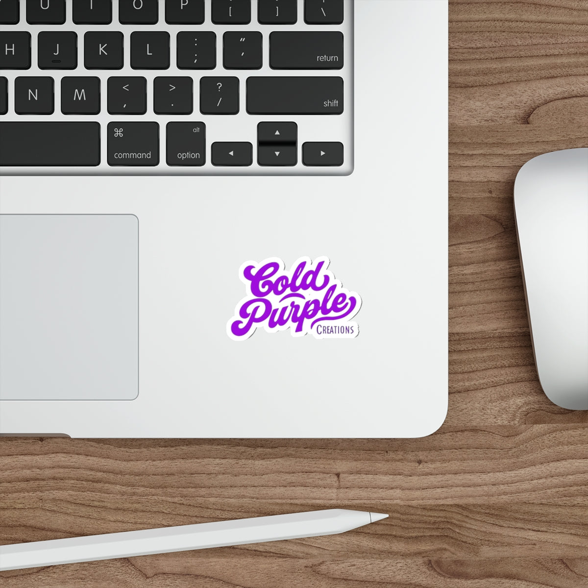 Cold Purple Creations Die-Cut Stickers