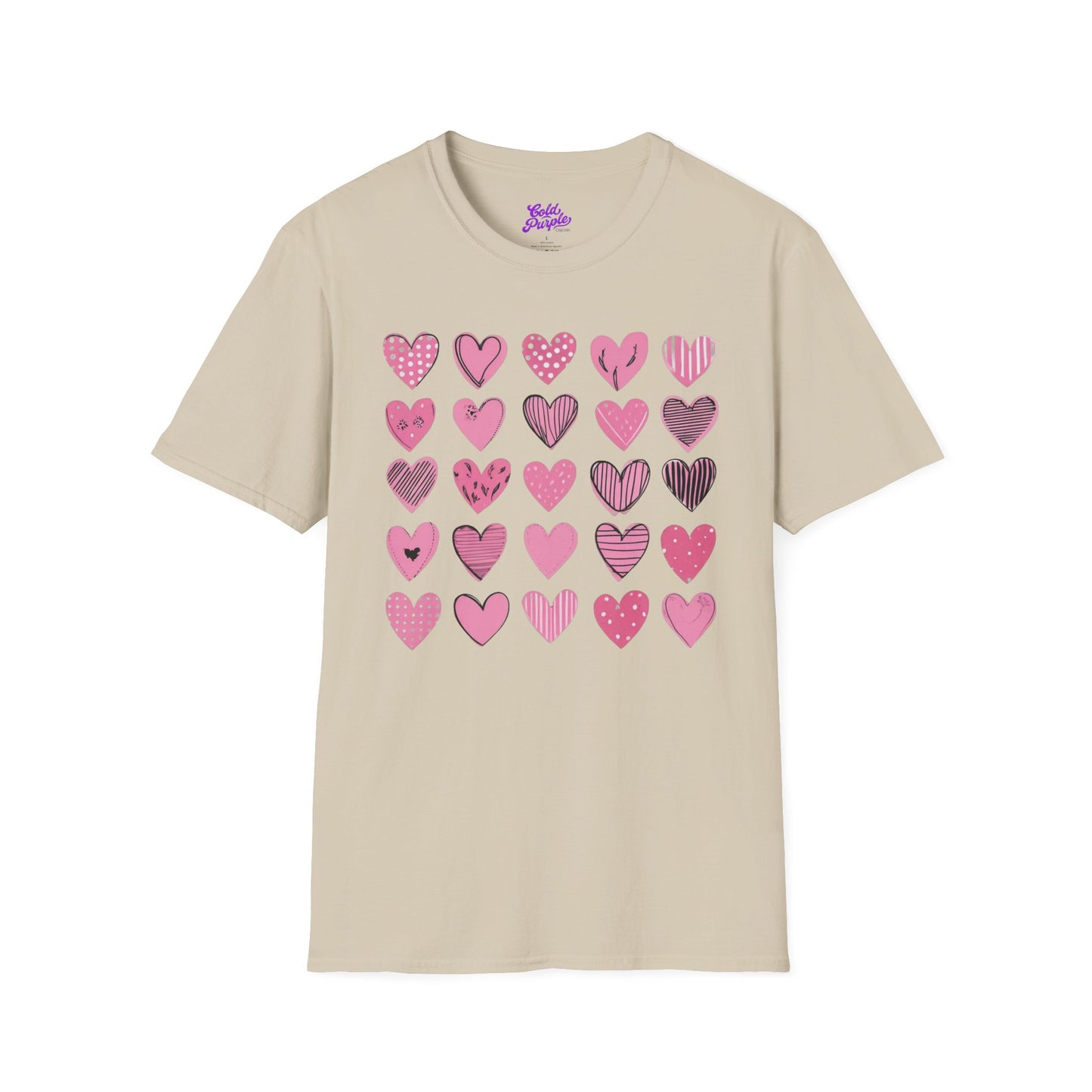Hearts - Unisex Softstyle T-Shirt