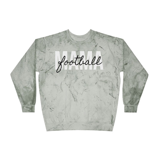 Football Mama Tie Dye Sweatshirt