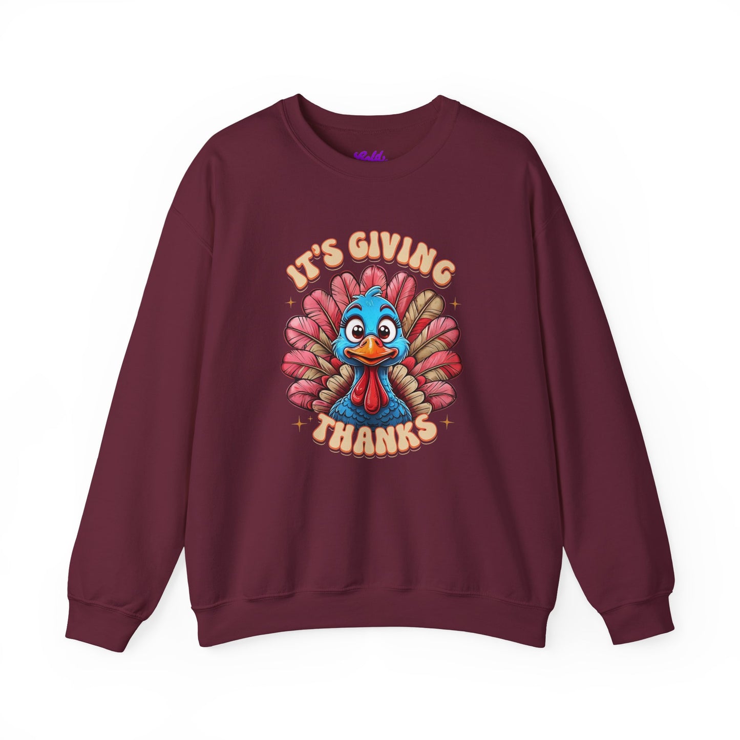 It's Giving Thanks - Thanksgiving Turkey Sweatshirt