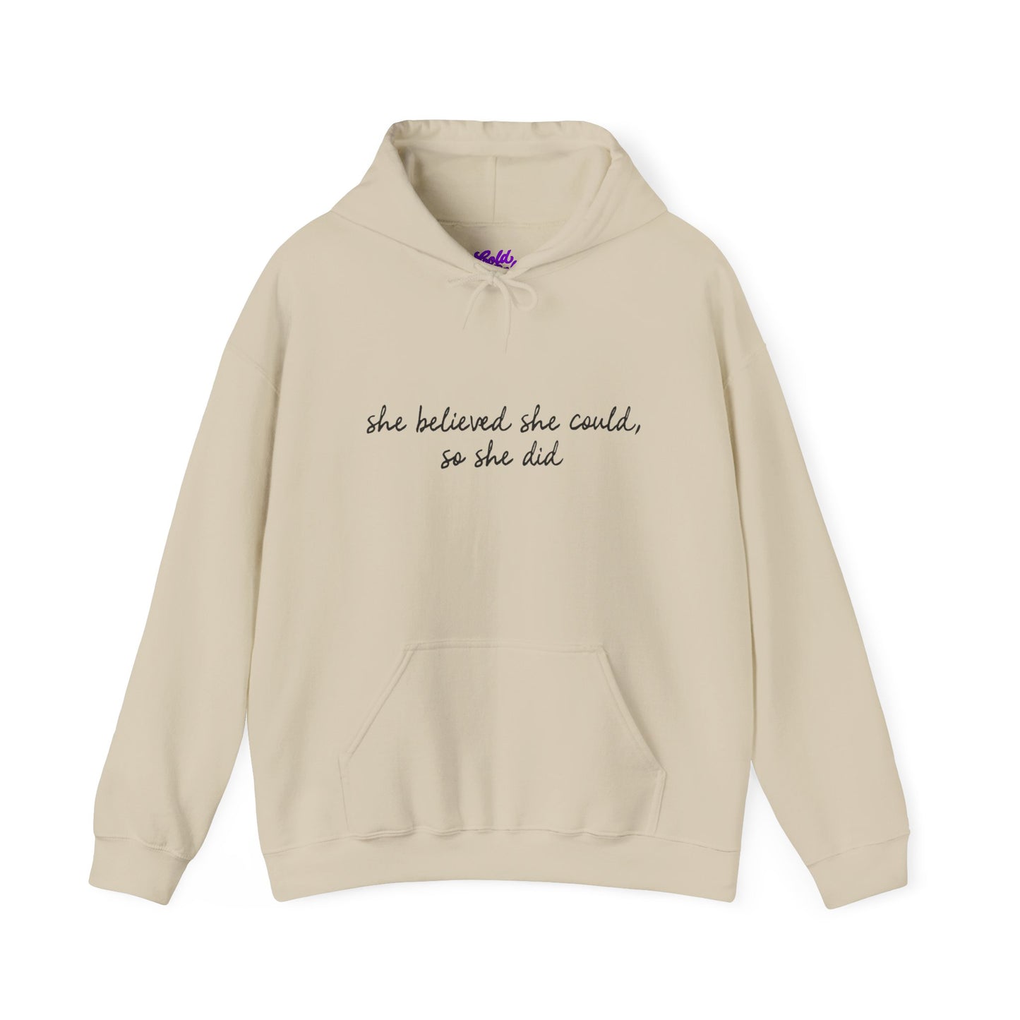 So She Did Unisex Heavy Blend™ Hooded Sweatshirt