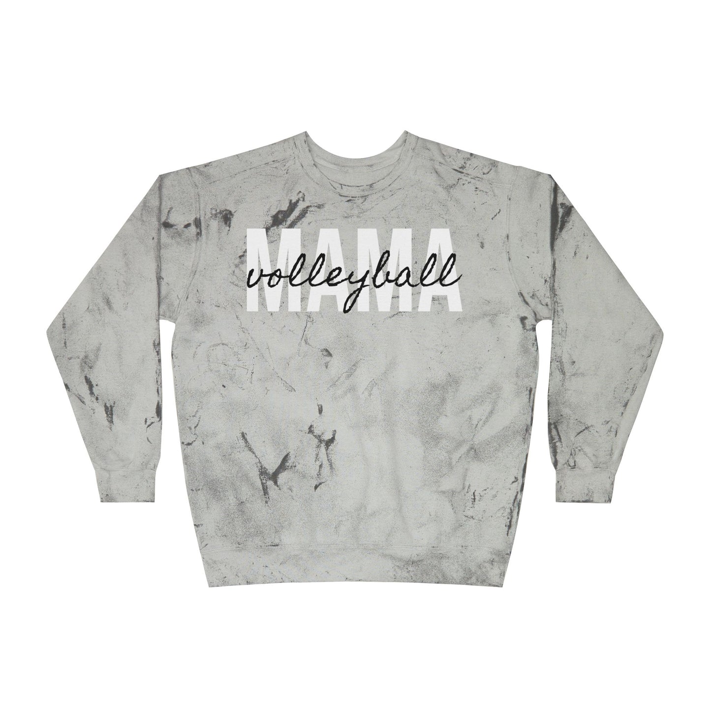 Volleyball Mama Tie Dye Sweatshirt