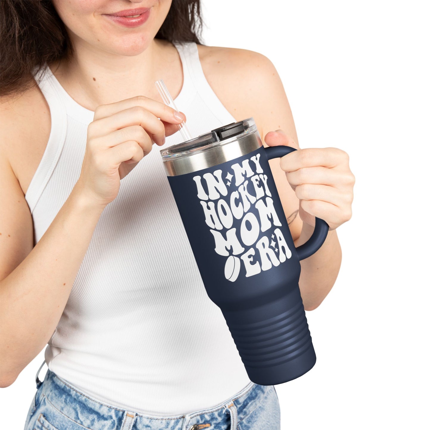 Hockey Mom Era Insulated Travel Mug - 40oz