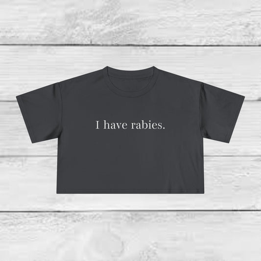 Raccoon Crop Tee
