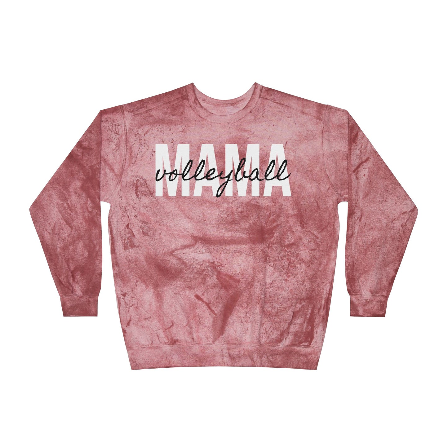 Volleyball Mama Tie Dye Sweatshirt