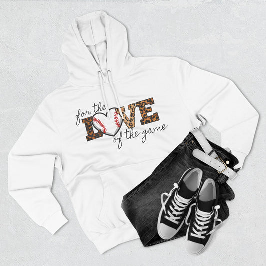 Love of the Game (Leopard Print) Hoodie