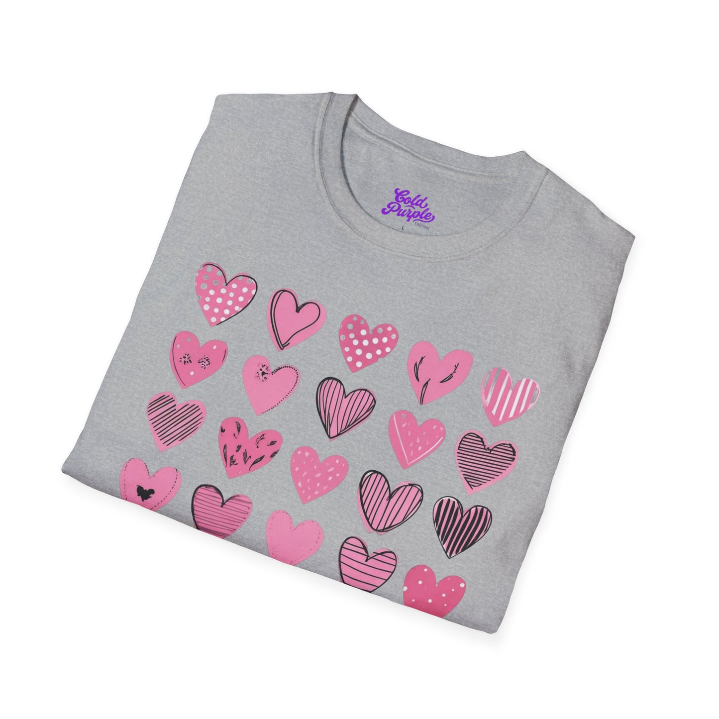 Hearts - Unisex Softstyle T-Shirt