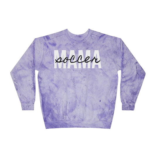 Soccer Mama Tie Dye Sweatshirt