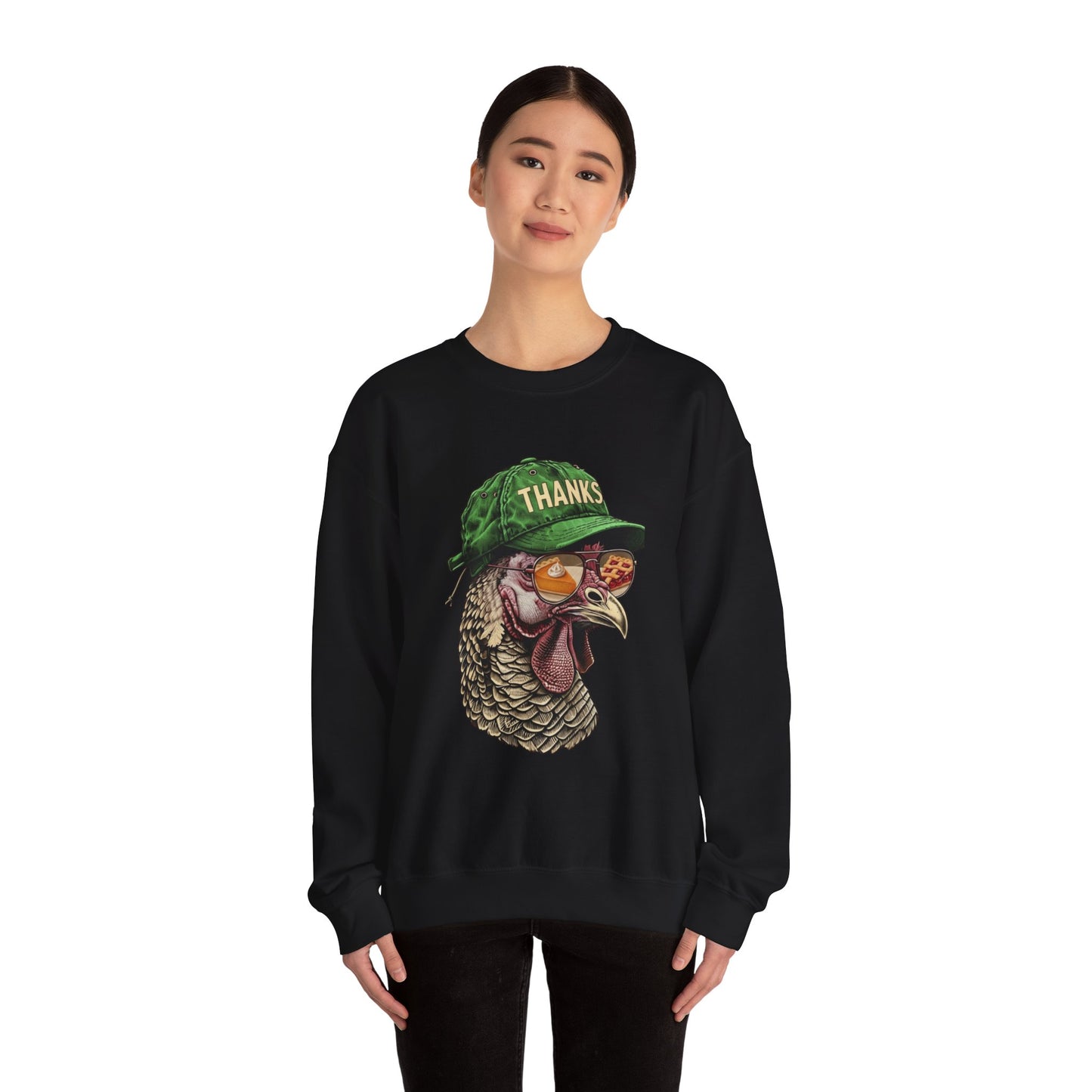 Thanksgiving Turkey Crewneck Sweatshirt