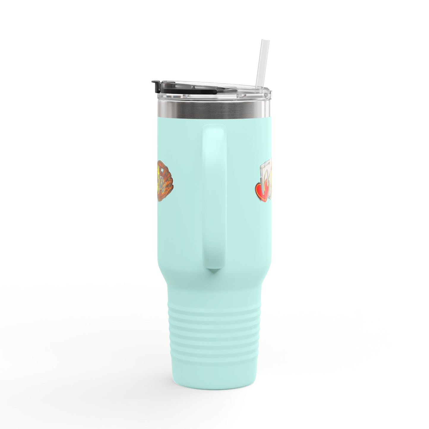 Softball Insulated Travel Mug - 40oz