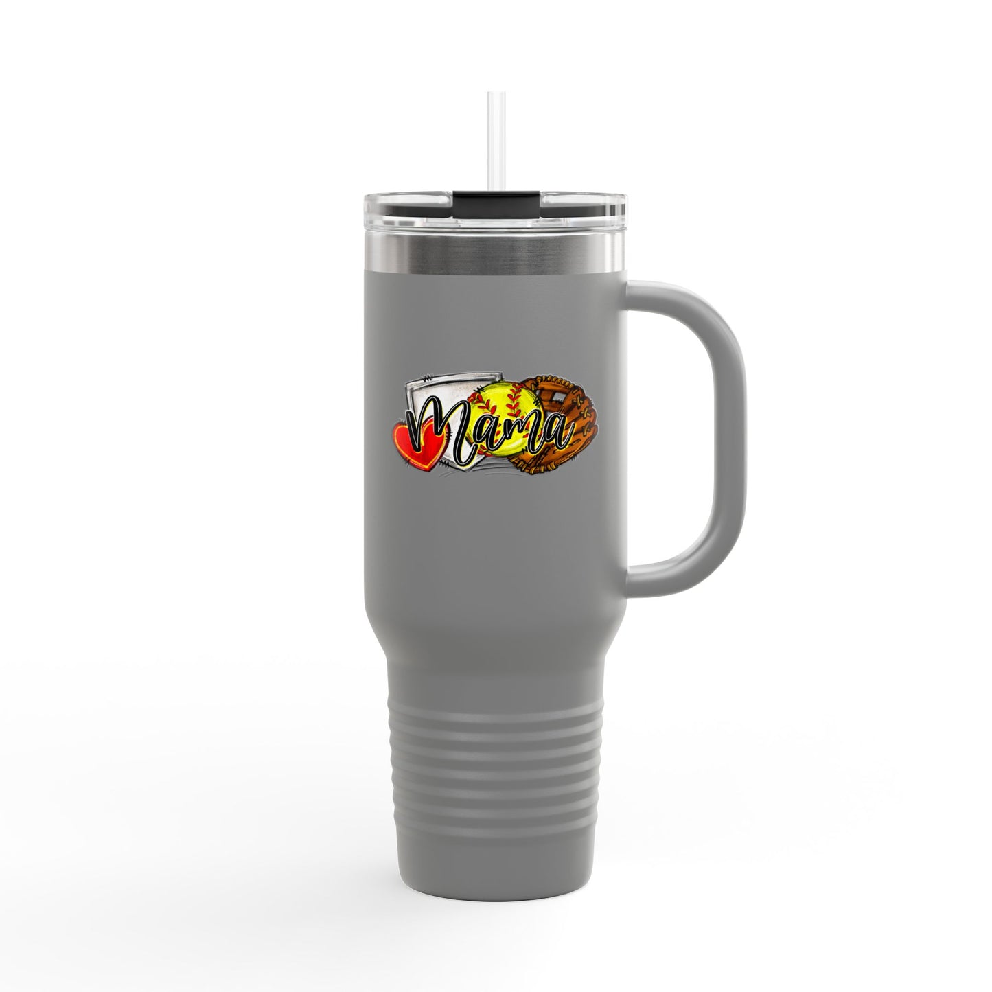 Softball Insulated Travel Mug - 40oz