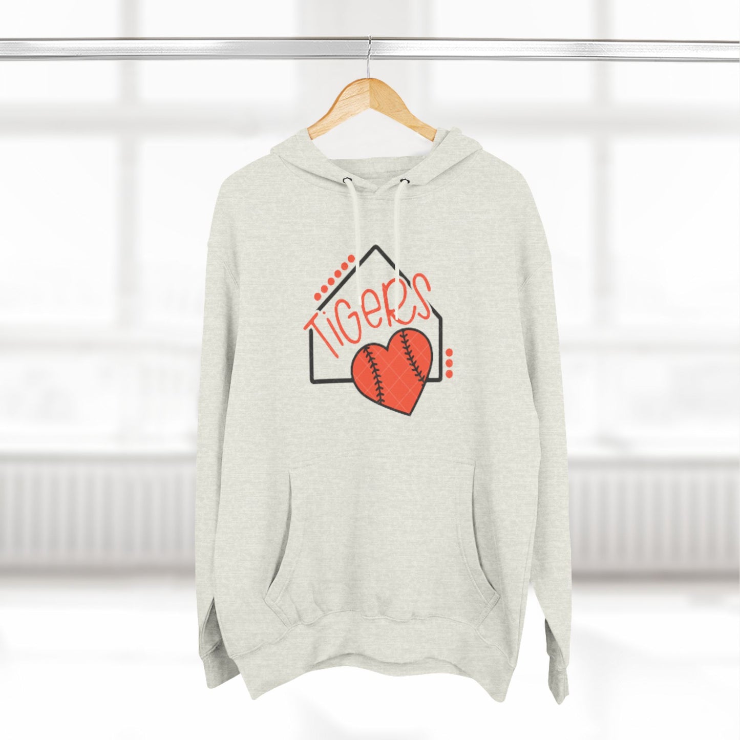 Princeton -Tigers (Homeplate Baseball Hoodie)