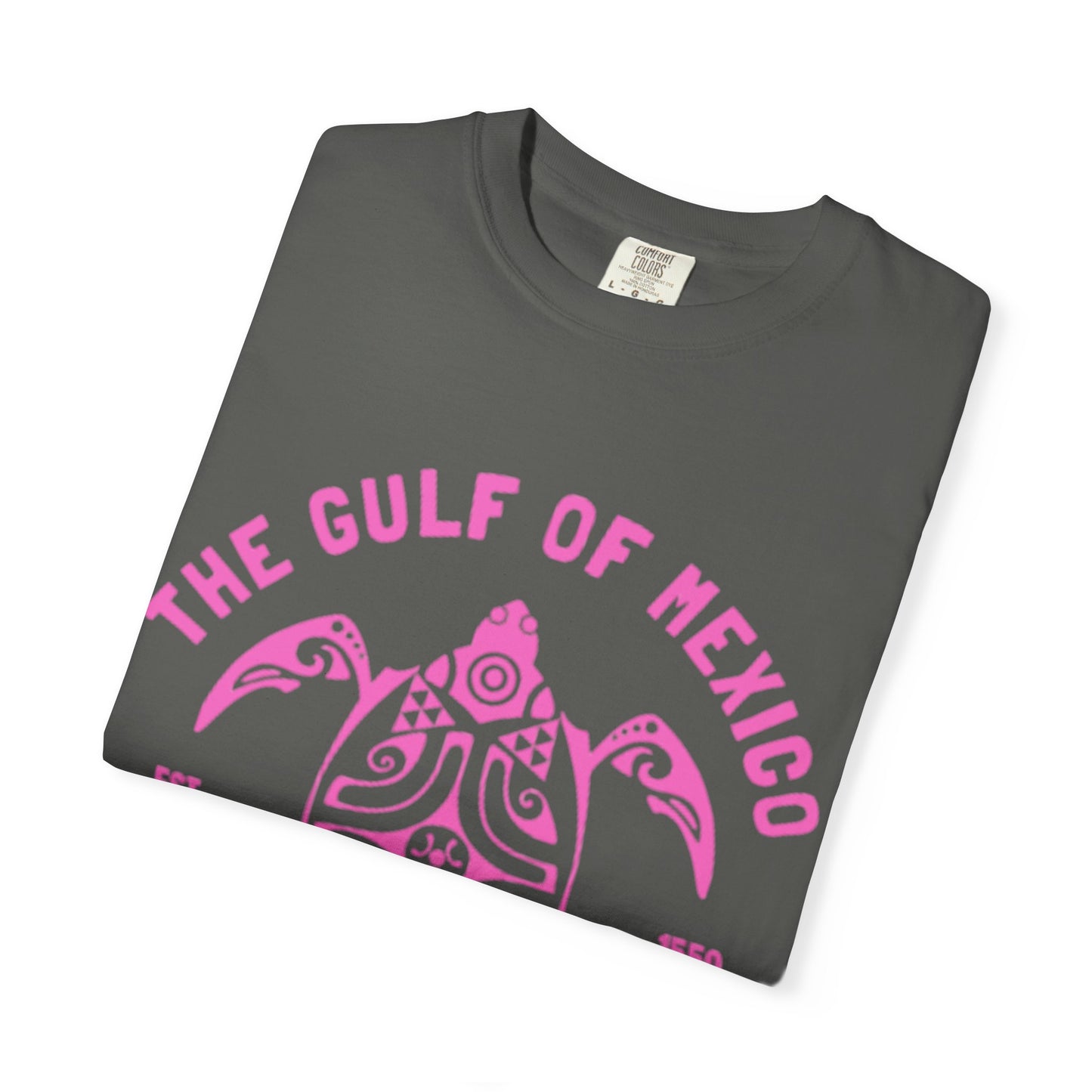 Gulf of Mexico Graphic T-Shirt (PinkText)