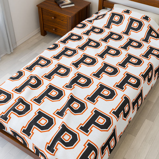 Princeton Tigers ~ Velveteen Plush Blanket