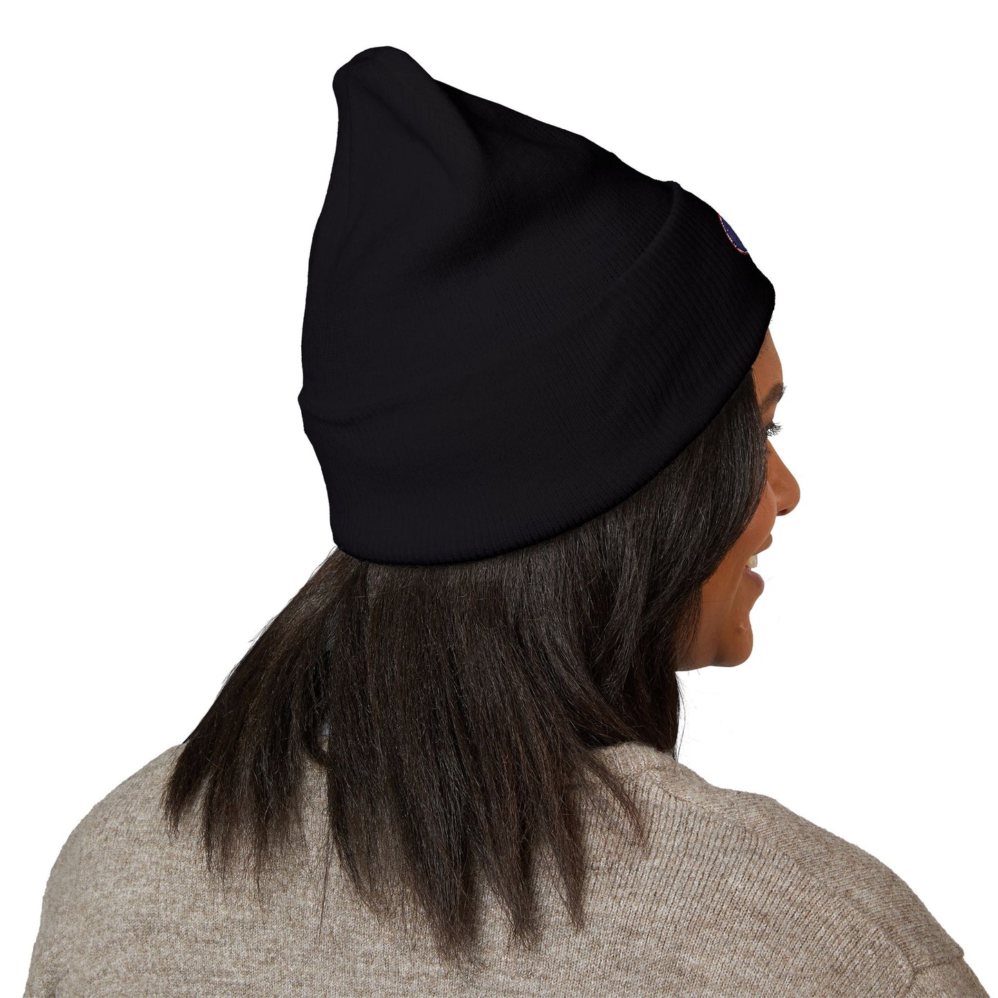 C-I Embroidered Classic Cuffed Beanie