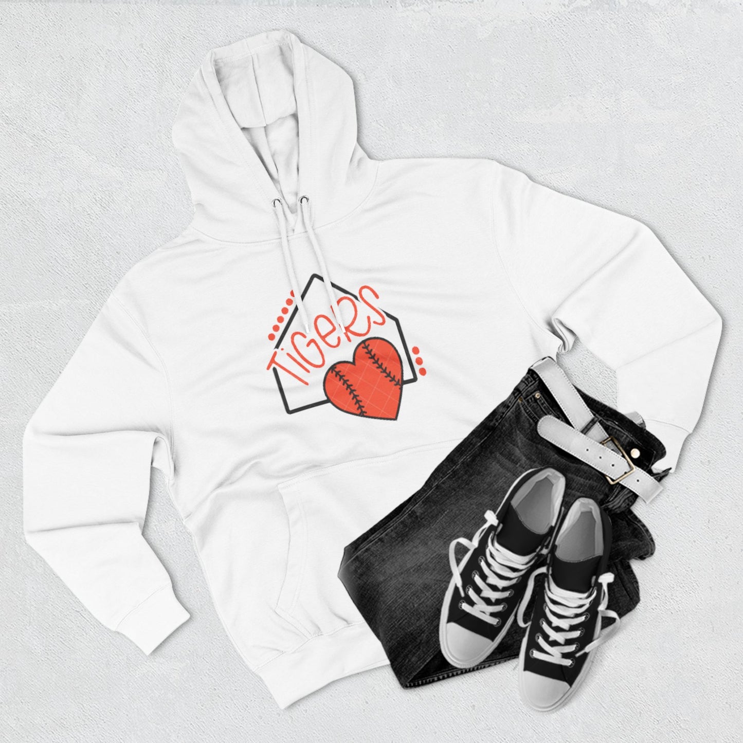 Princeton -Tigers (Homeplate Baseball Hoodie)