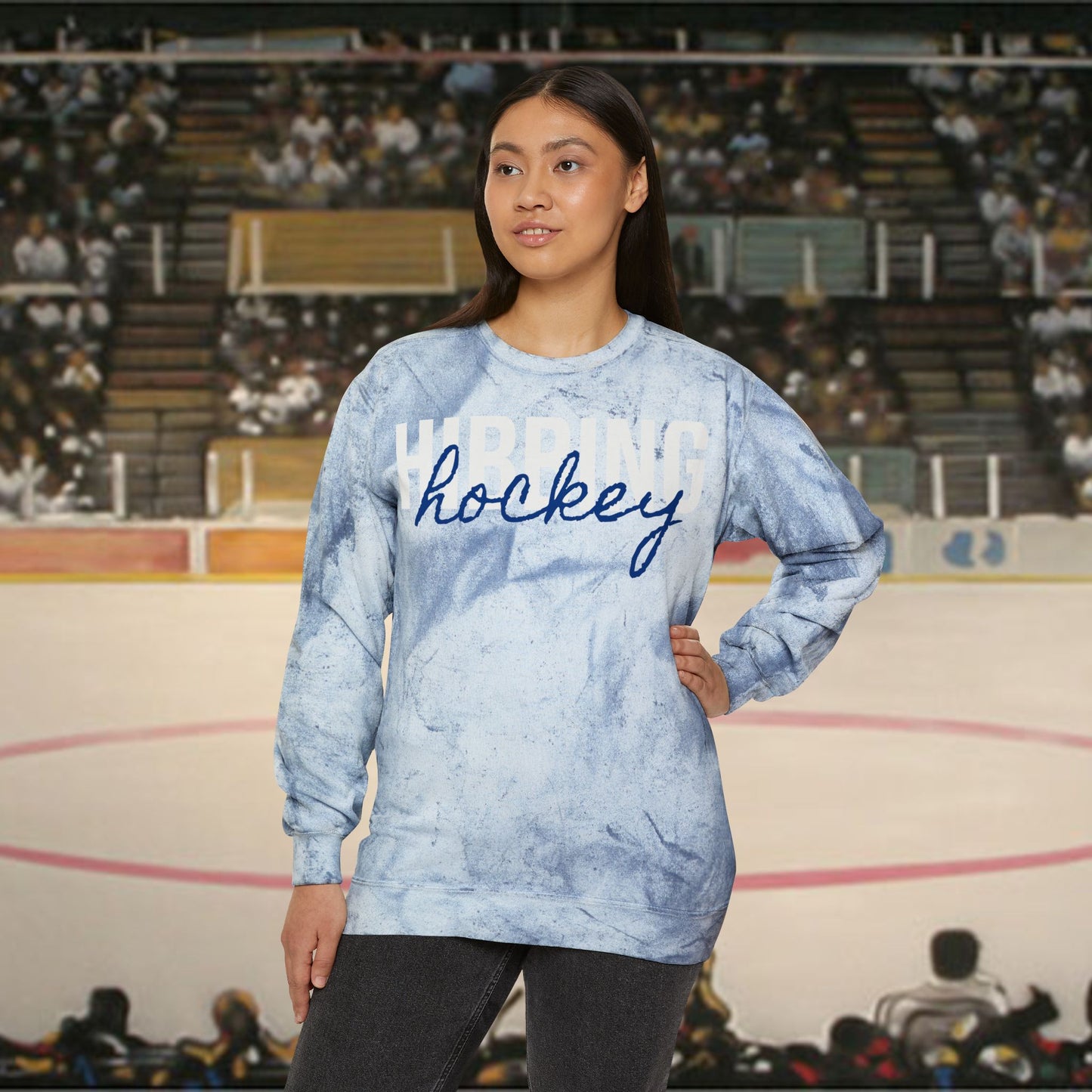 Northern MN High School HOCKEY - Tie Dye Sweatshirt