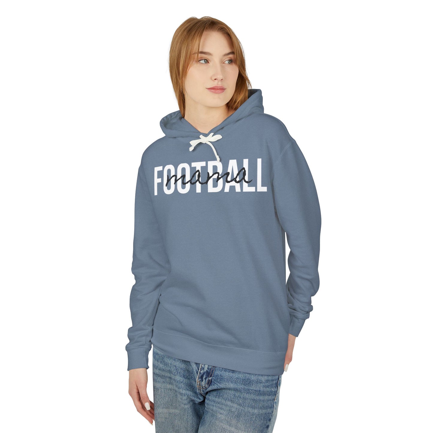 Football Mama Hoodie - Comfy Mom Vibes