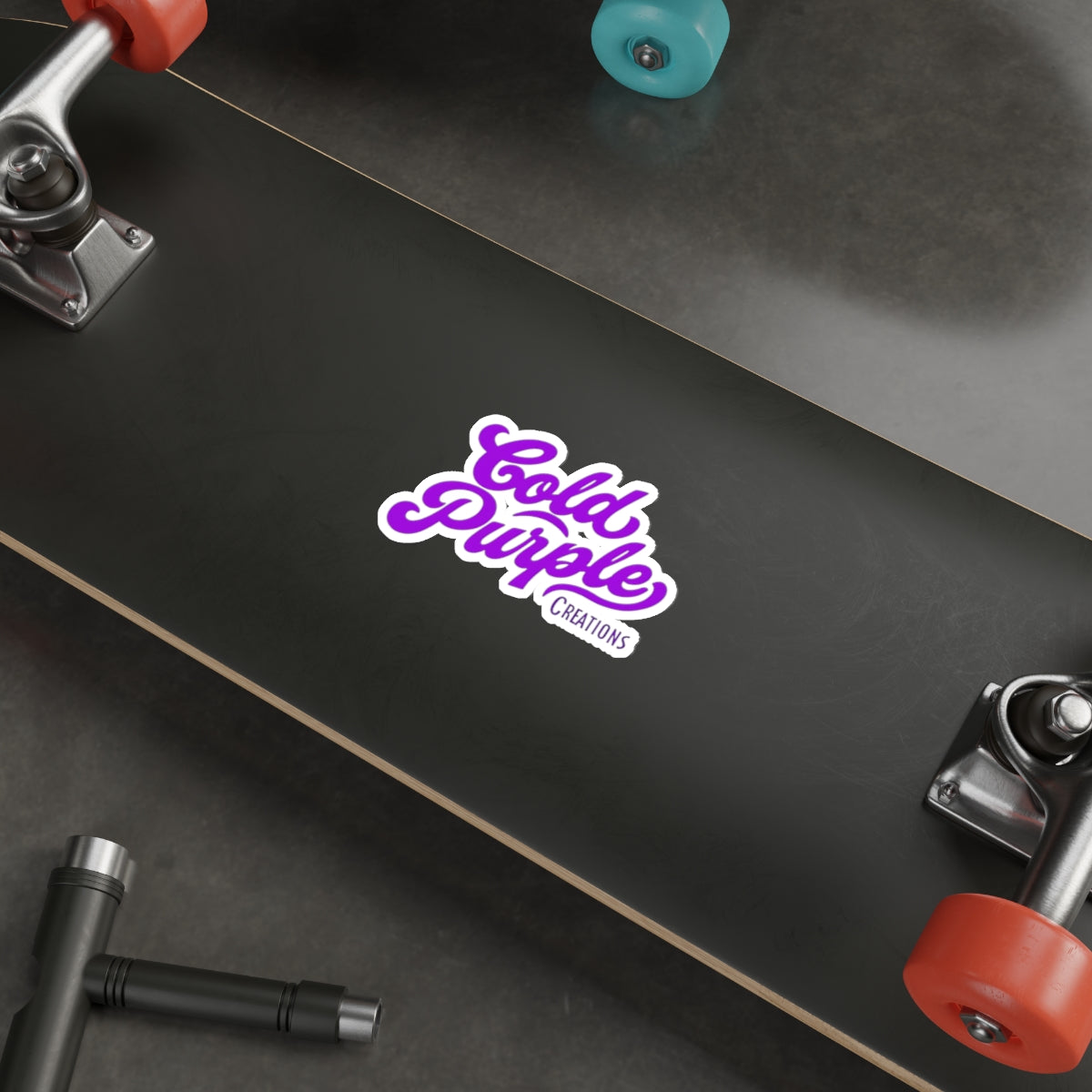 Cold Purple Creations Die-Cut Stickers