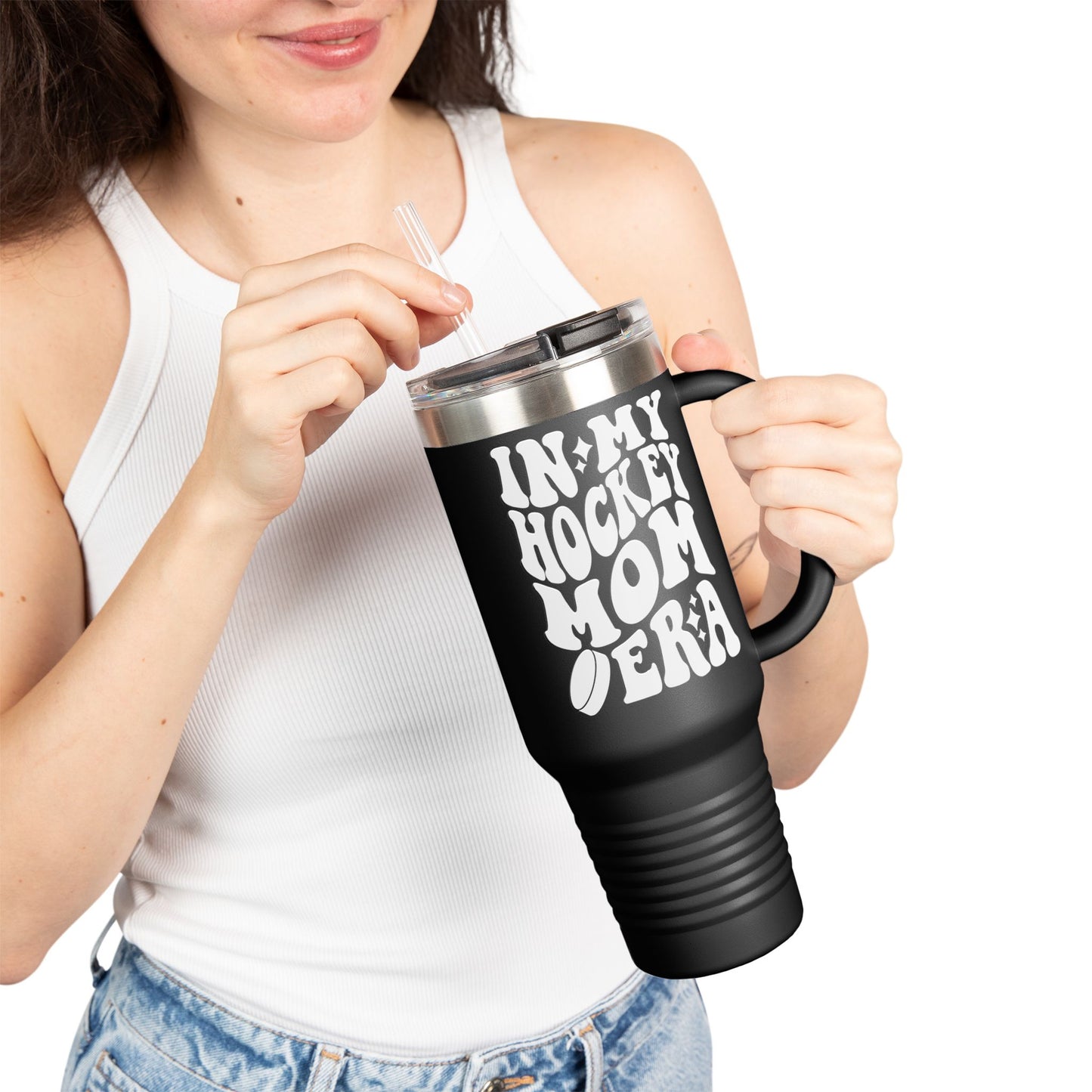 Hockey Mom Era Insulated Travel Mug - 40oz
