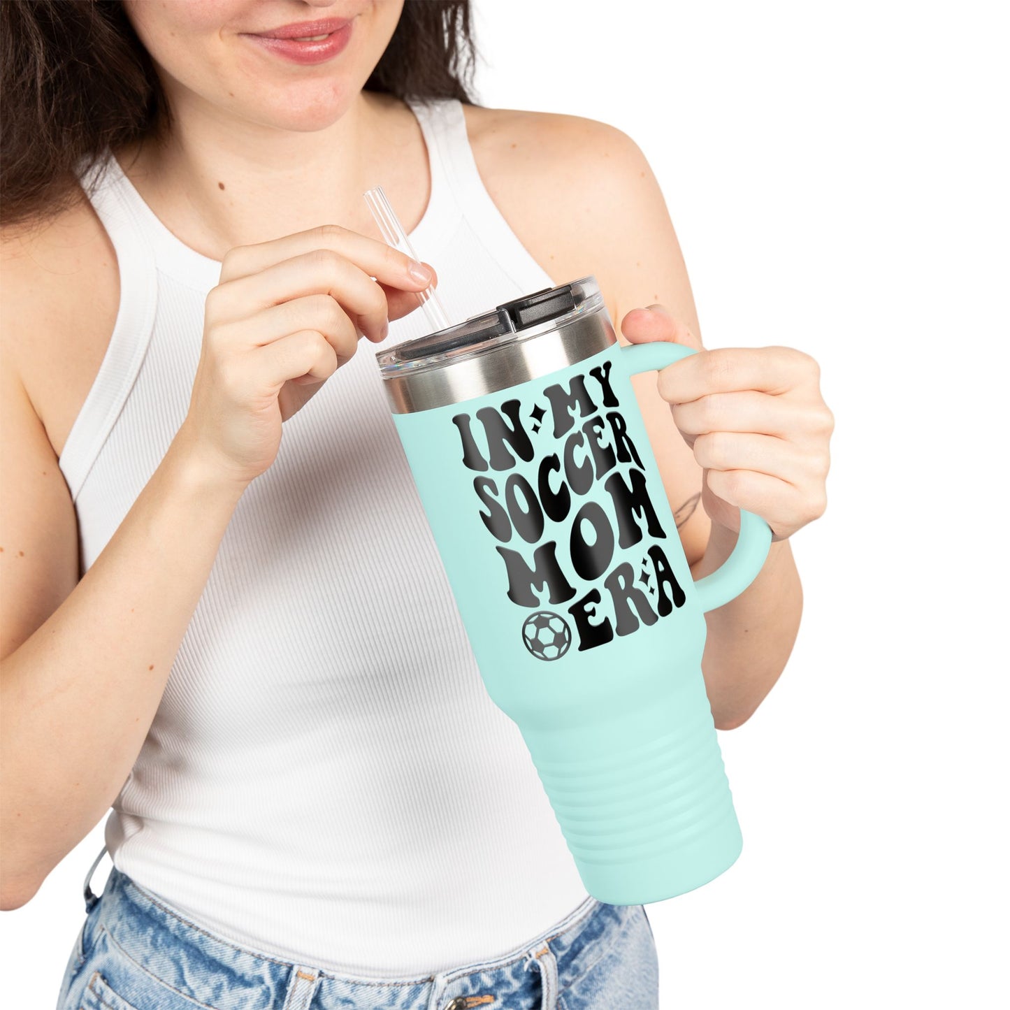 Soccer Mom Era Insulated Travel Mug - 40oz