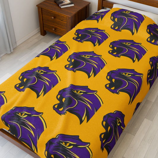Waconia Wildcats ~ Velveteen Plush Blanket