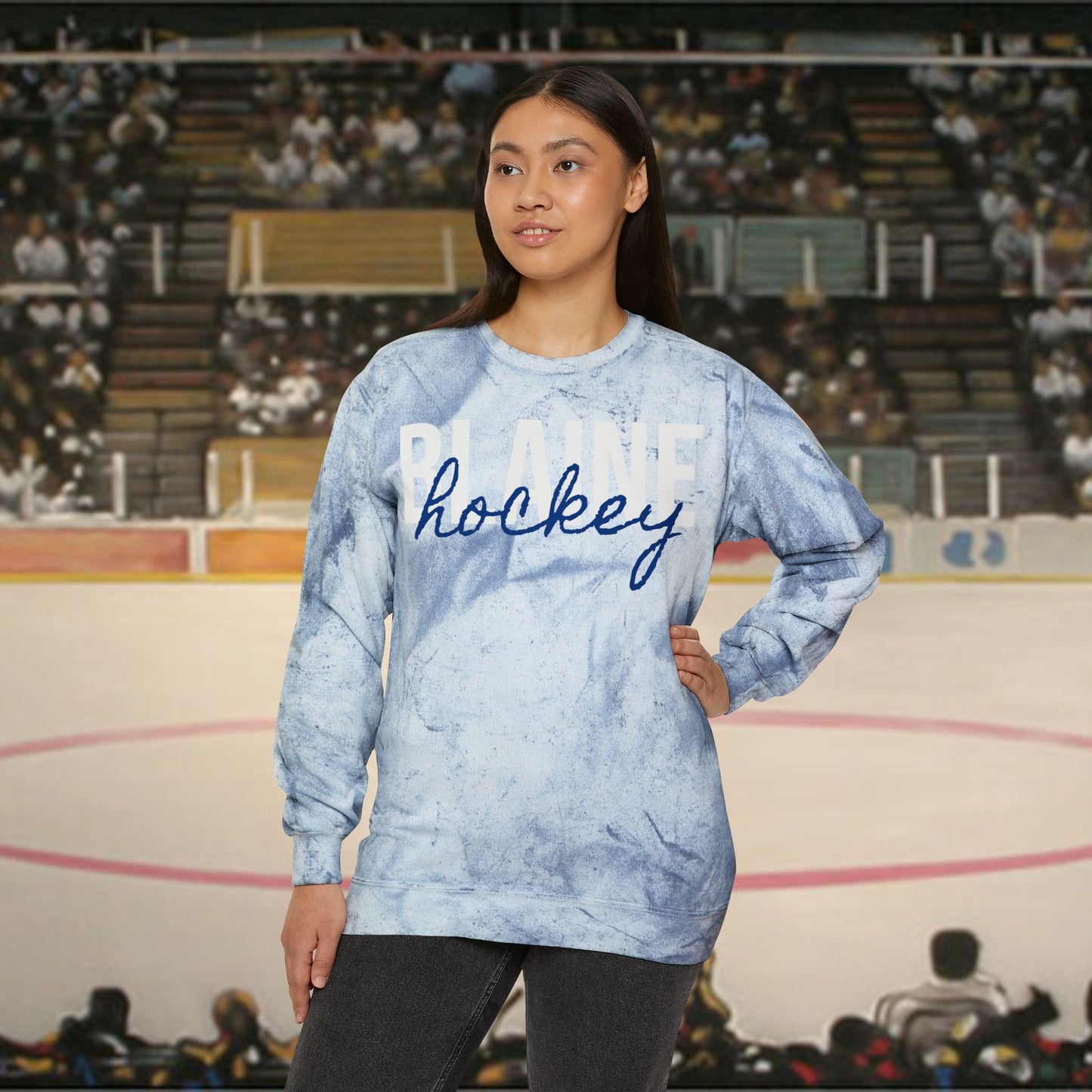 Suburban East MN High School HOCKEY - Tie Dye Sweatshirt