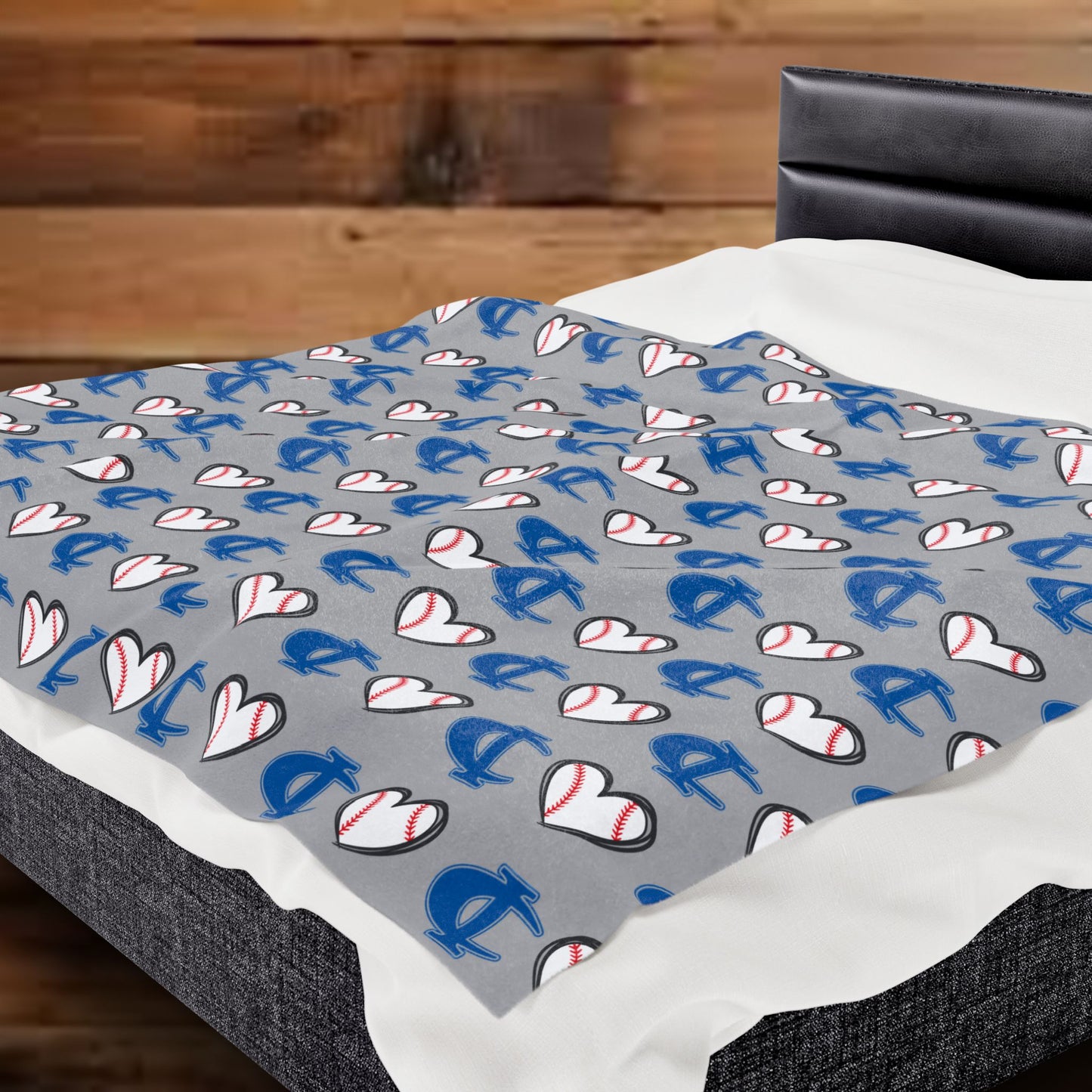 Cambridge-Isanti Bluejackets BASEBALL ~ Velveteen Plush Blanket