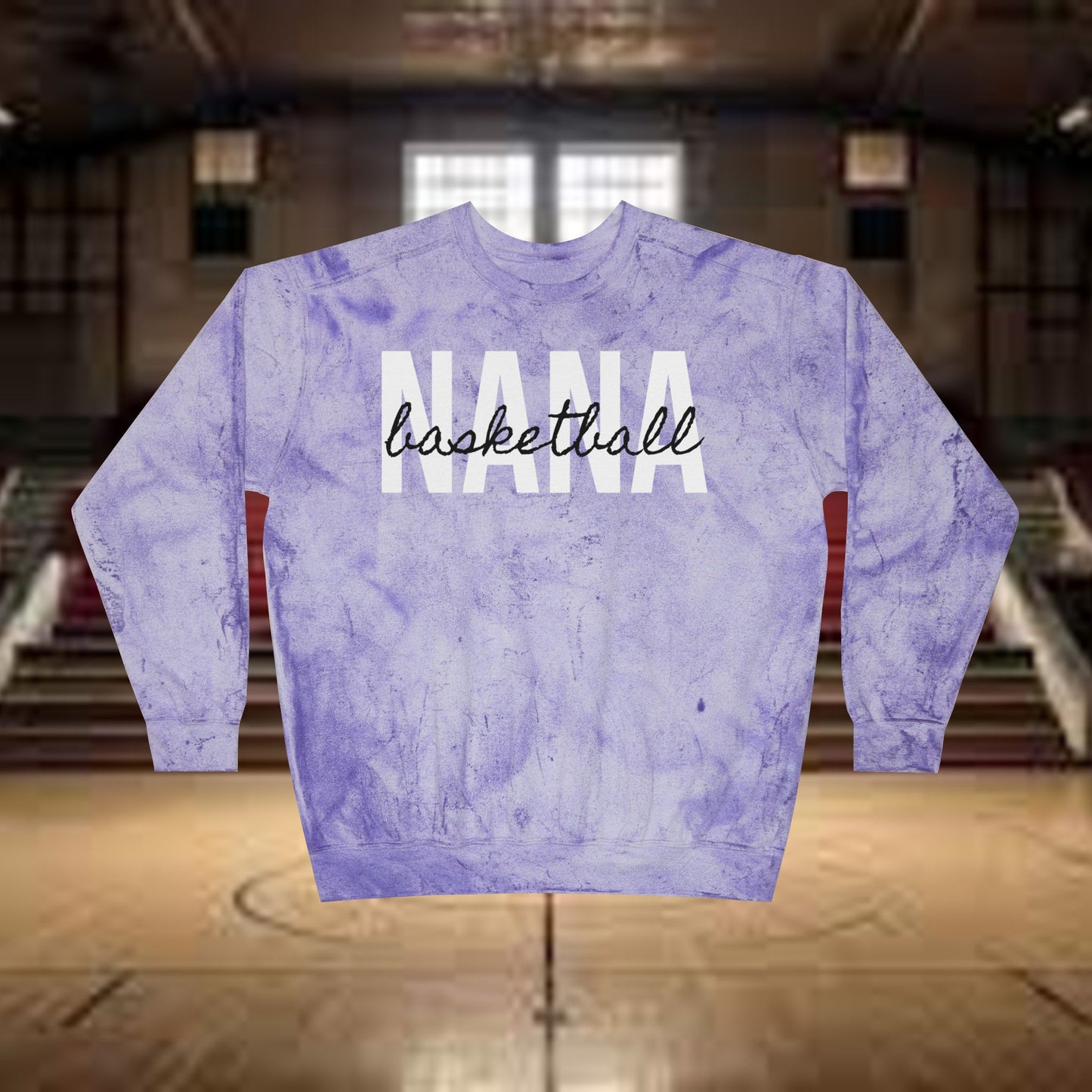 Basketball NanaTie Dye Sweatshirt