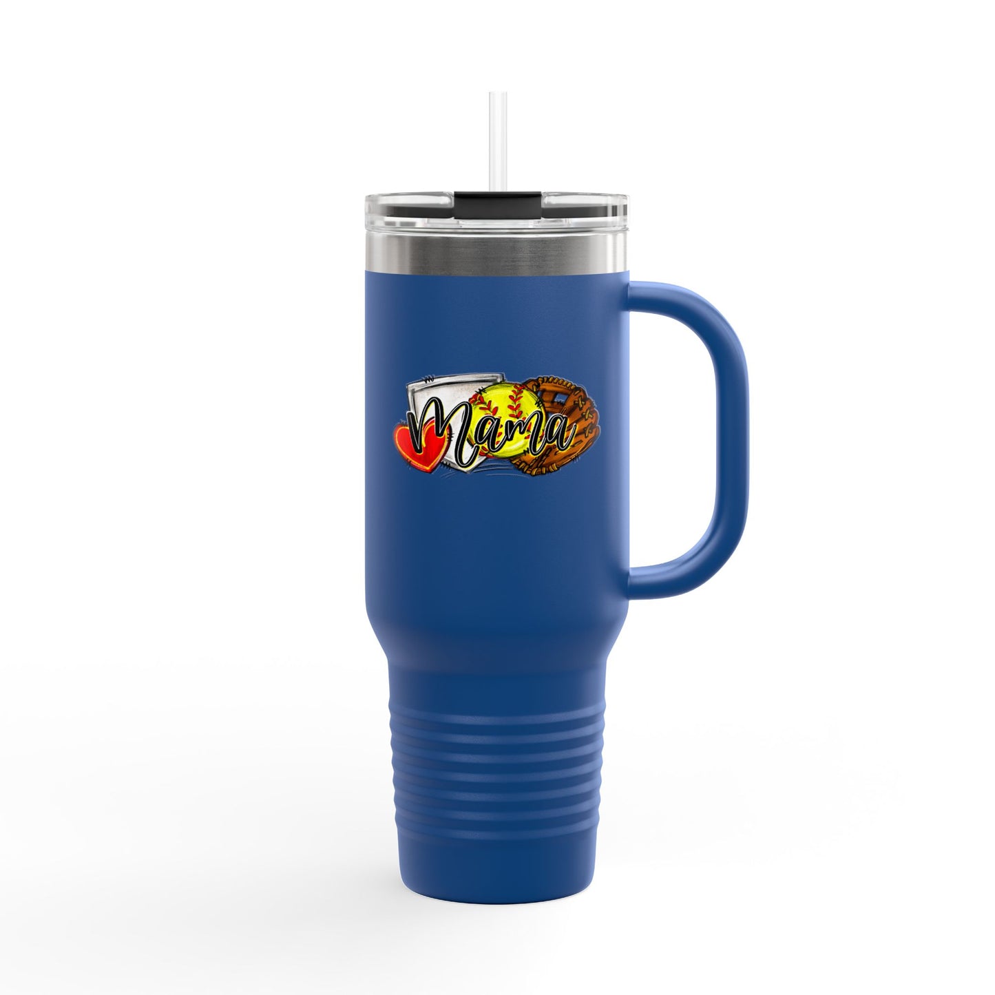 Softball Insulated Travel Mug - 40oz