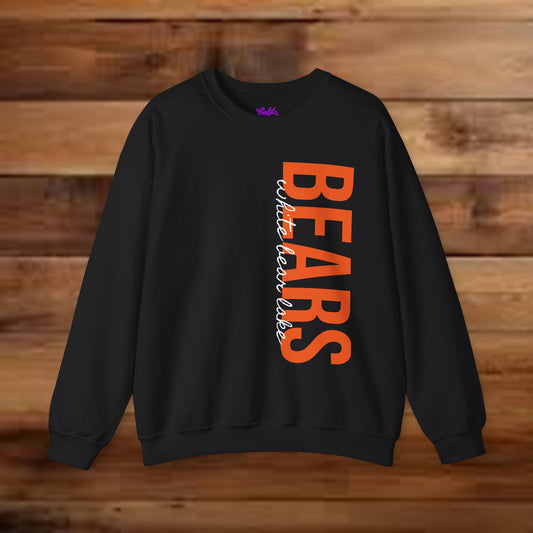 Unisex Heavy Blend™ Bear Paw Crewneck Sweatshirt - Cozy & Stylish