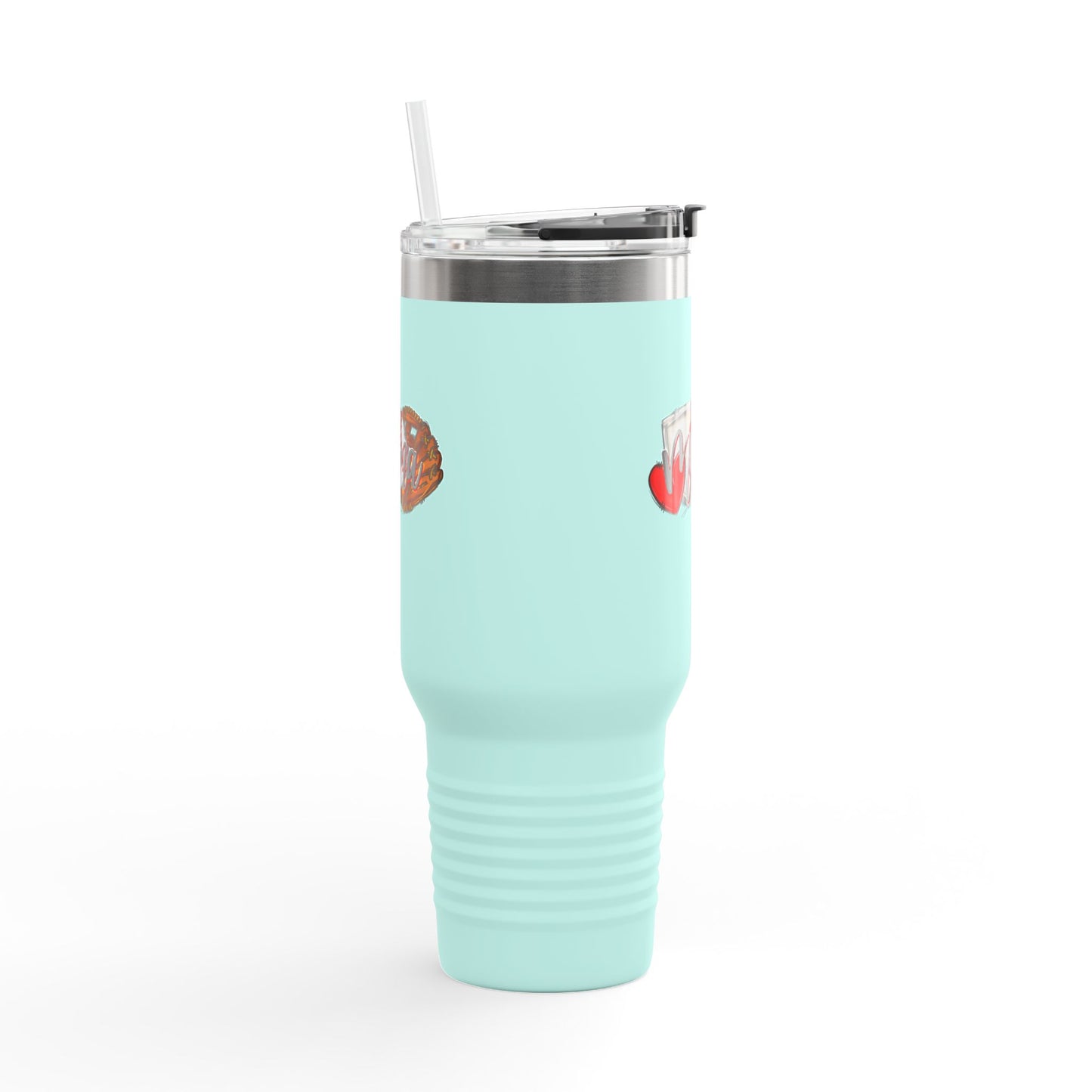 Baseball Insulated Travel Mug - 40oz
