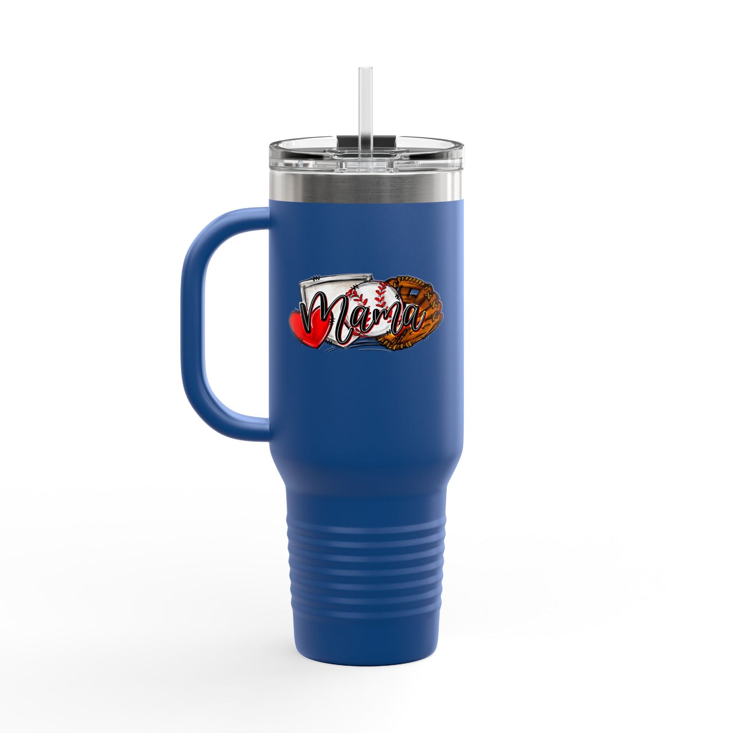 Baseball Insulated Travel Mug - 40oz
