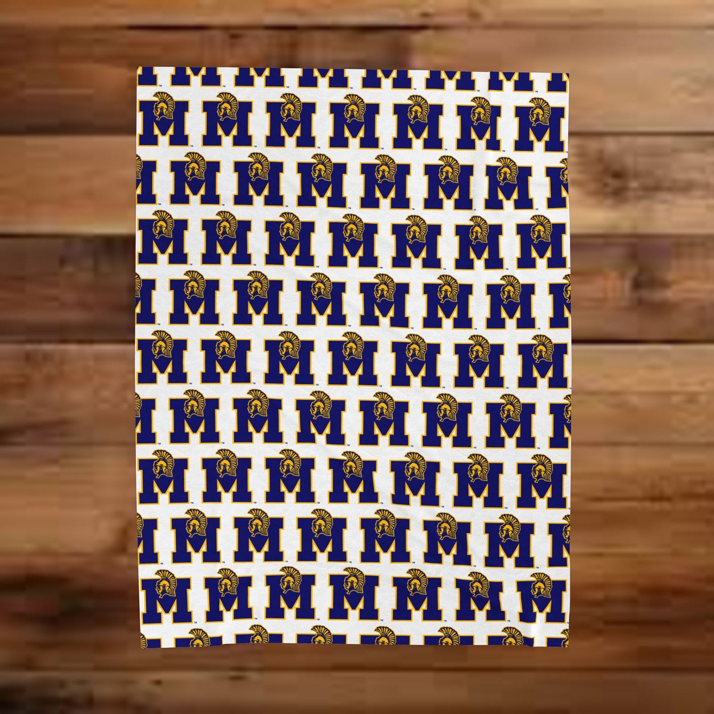 Mahtomedi Zephyrs ~ Velveteen Plush Blanket