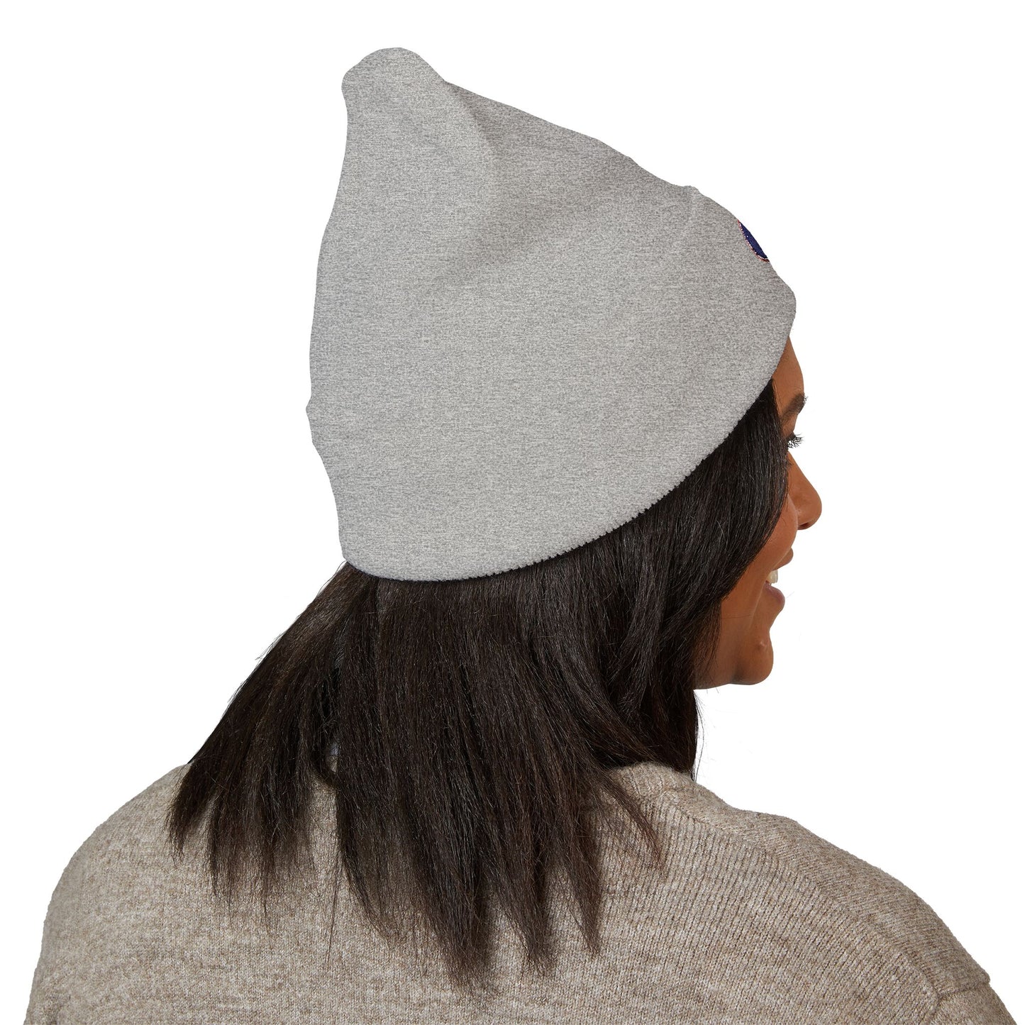 C-I Embroidered Classic Cuffed Beanie