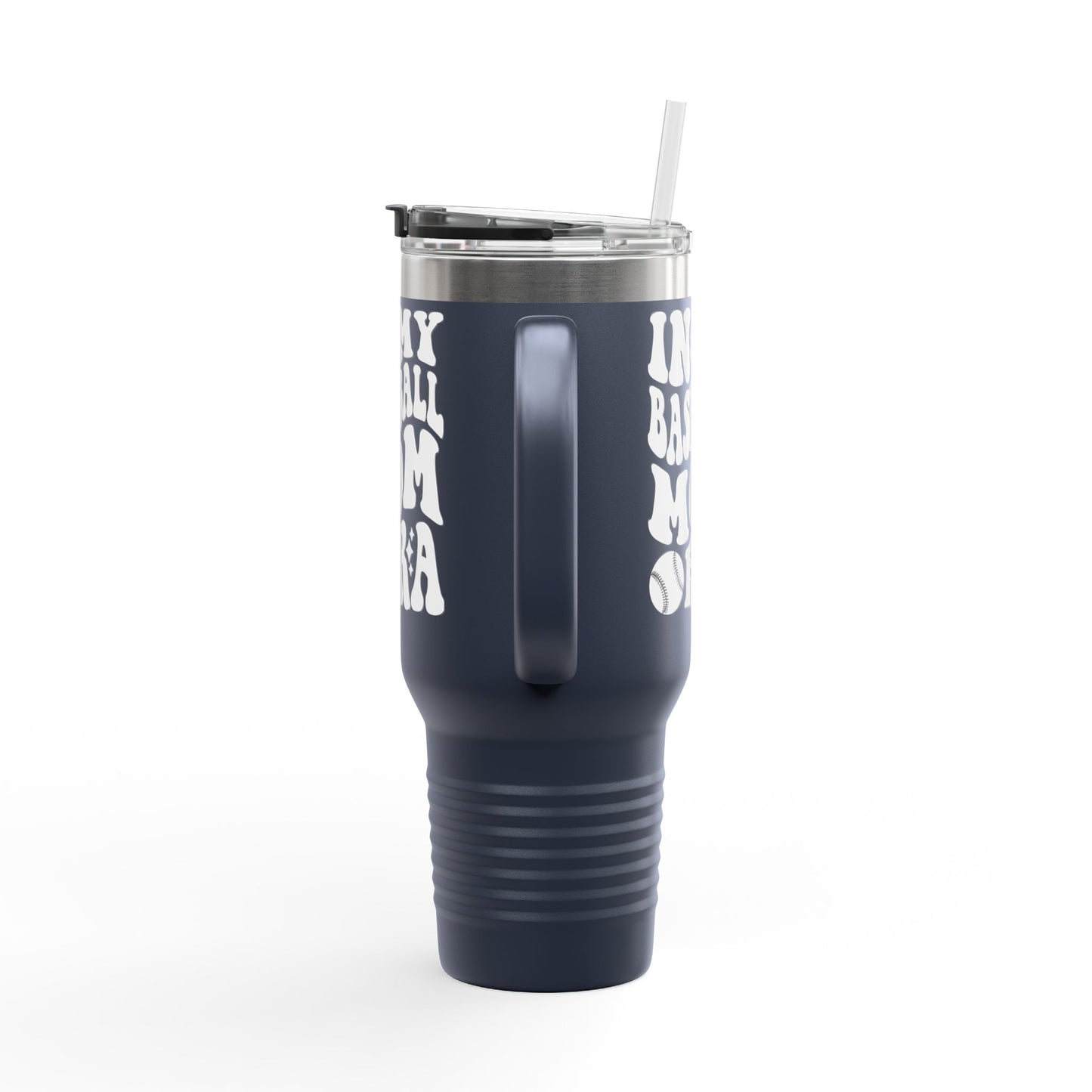 Baseball Mom Era Insulated Travel Mug - 40oz