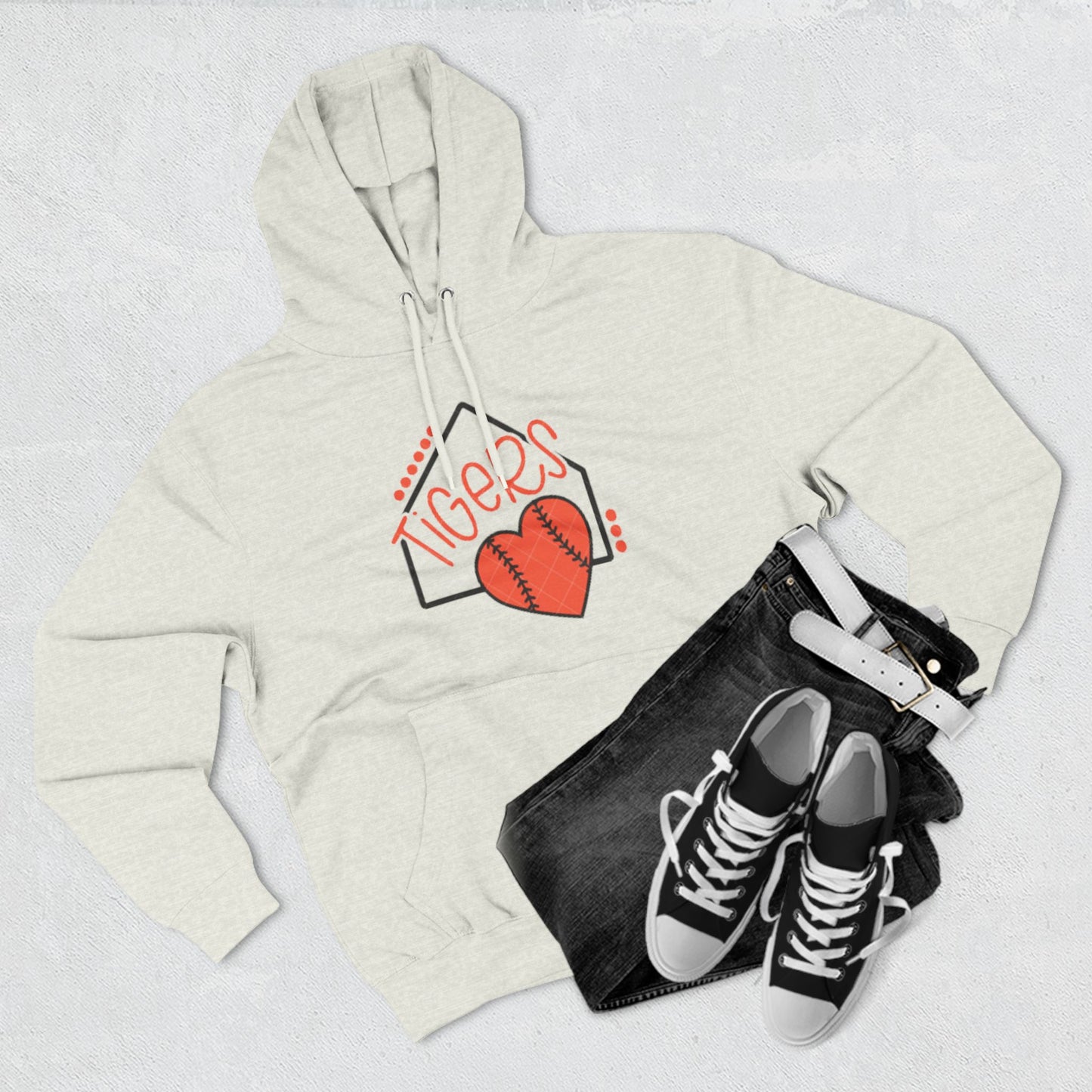 Princeton -Tigers (Homeplate Baseball Hoodie)