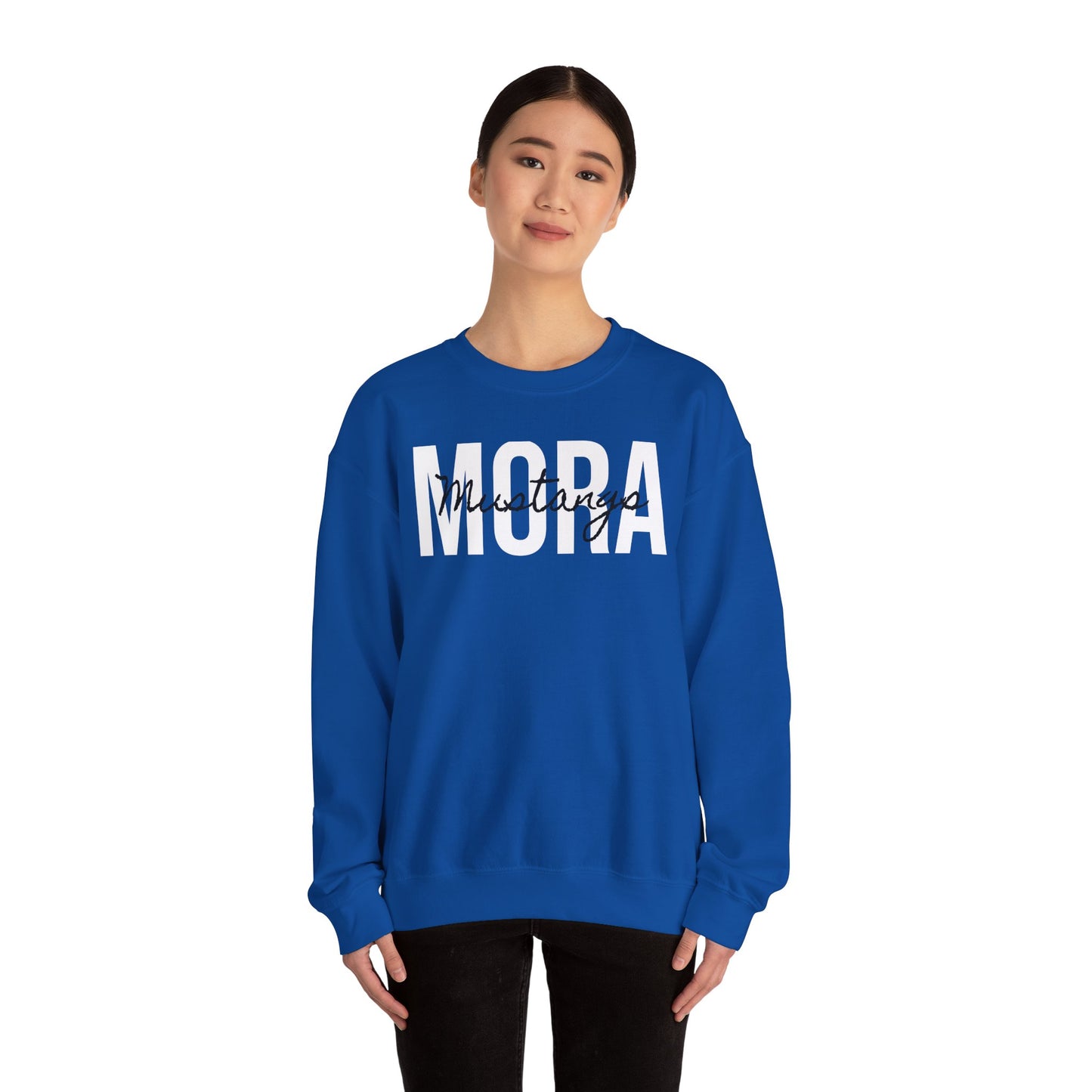 Mora Mustangs - School Color Sweatshirts