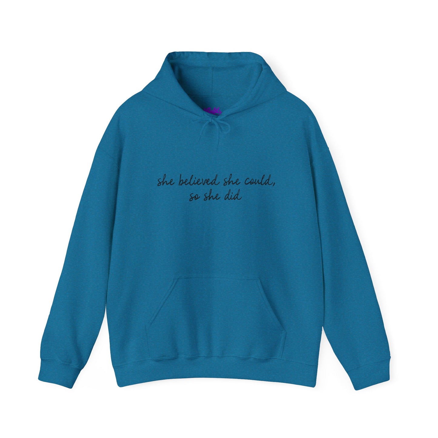 So She Did Unisex Heavy Blend™ Hooded Sweatshirt